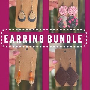 Earring Bundle, Handmade Earrings, Jewelry Bundle, Boutique Earrings